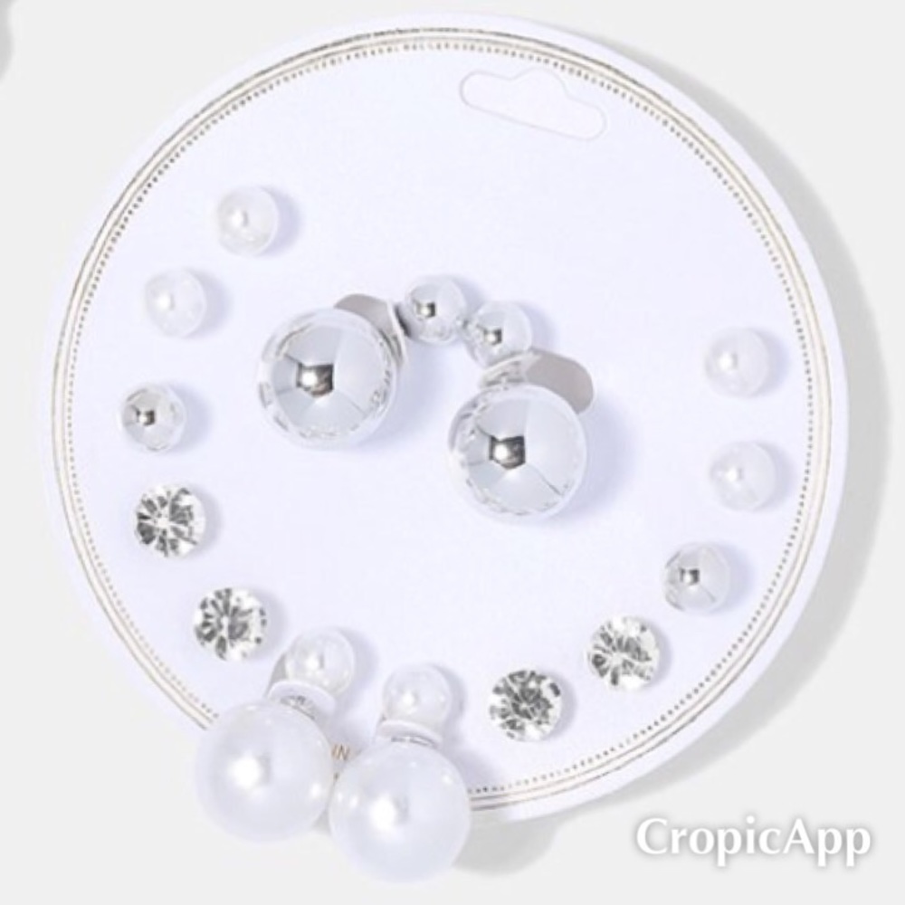 🆕🆕Pearls and Ball Earring Set: COMING SOON